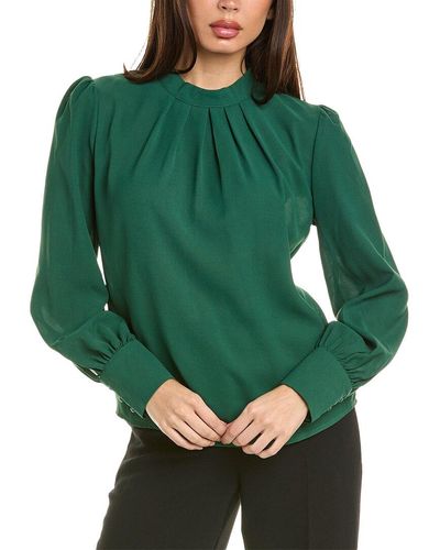To My Lovers Pleated Blouse - Green