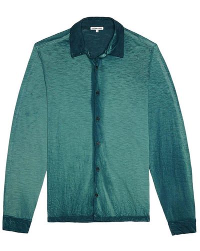 Cotton Citizen Presley Button-down Shirt - Green