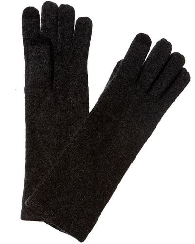 Sofiacashmere Sofiacashmere Basic Cashmere Gloves - Black
