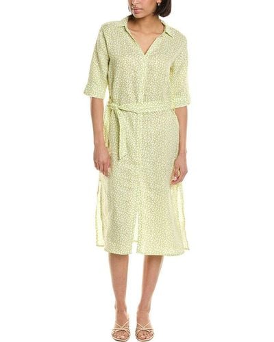 HIHO Lucy Linen Dress - Yellow