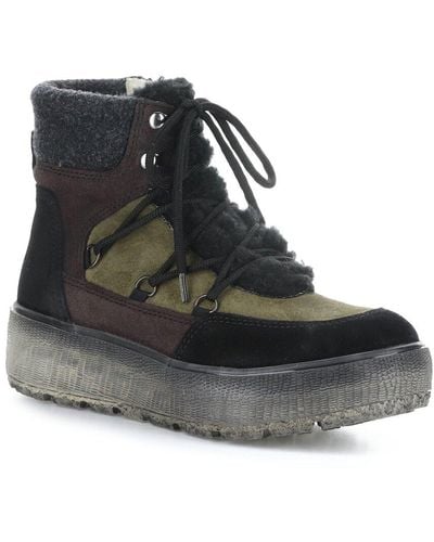 Bos. & Co. Bos. & Co. Ideal Waterproof Suede & Leather Boot - Black