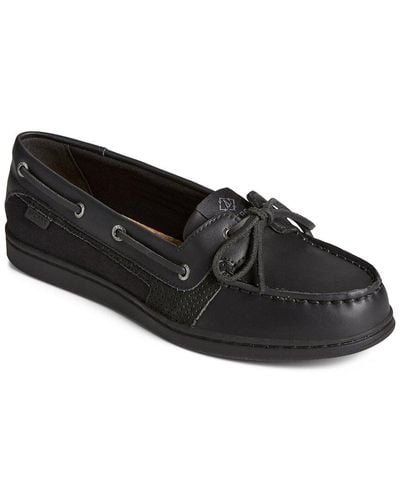 Sperry Top-Sider Starfish Eco Leather Shoe - Black