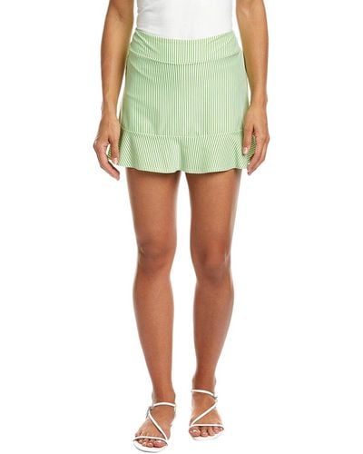 Jude Connally Courtney Mini Skirt - Green