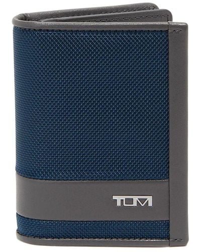 Tumi Alpha Slg Gusseted Card Case - Blue