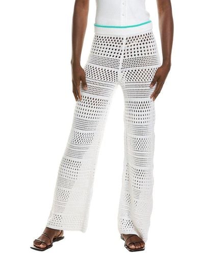 525 America Crochet Pant - White