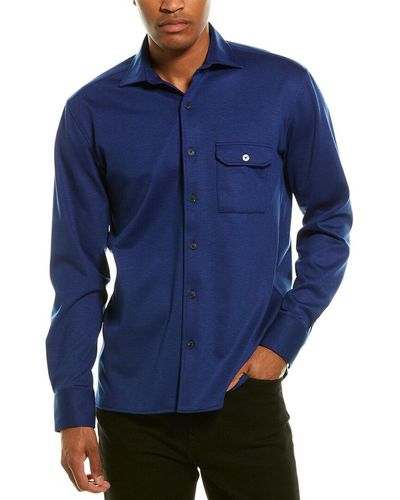 JEFF Shirt Jacket - Blue