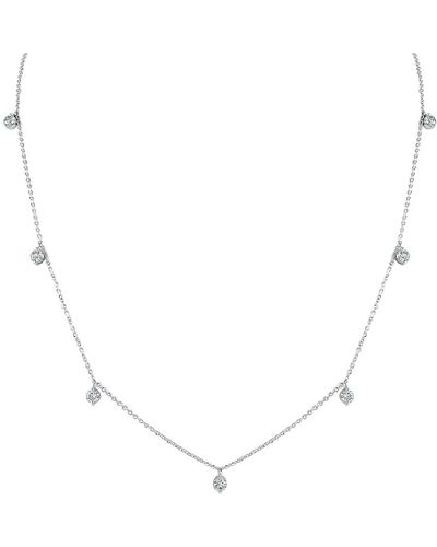 Sabrina Designs 14k 0.83 Ct. Tw. Diamond Station Necklace - Natural