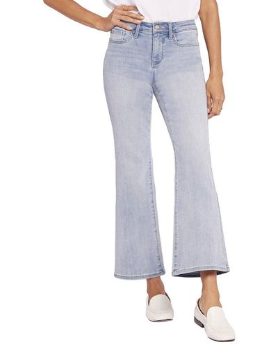 NYDJ Relaxed Afterglow Flare Jean - Blue
