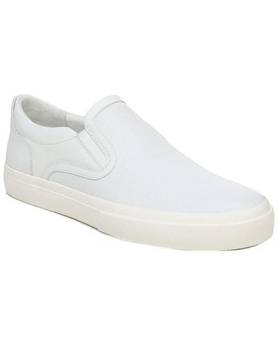 Vince Fairfax Leather Sneaker - White