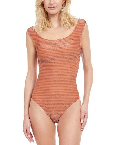 Gottex Martini- Off The Shoulder One-piece - Pink