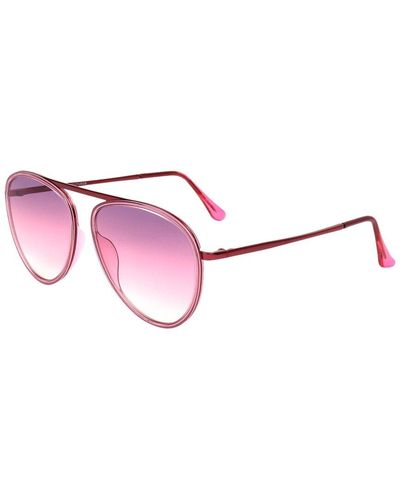 Retrosuperfuture Dokyu 56mm Sunglasses - Pink