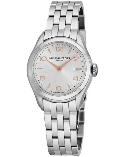 Baume & Mercier Clifton Watch, Circa 2010s - Grey