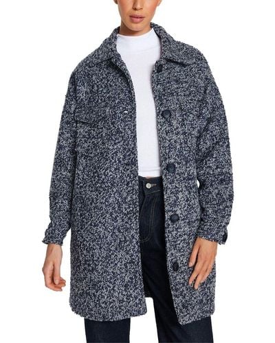 Trendyol Wool-blend Coat - Blue