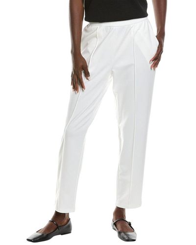 Eileen Fisher Ankle Tapered Pant - White
