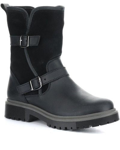 Bos. & Co. Bos. & Co. Anova Waterproof Leather & Suede Boot - Black
