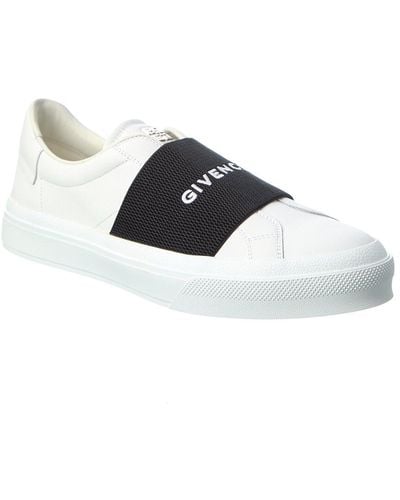 Givenchy Cross Print Leather Slip-on Sneakers #givenchy | Boardwalk Vintage