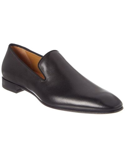 Christian Louboutin Leather Loafer - Brown