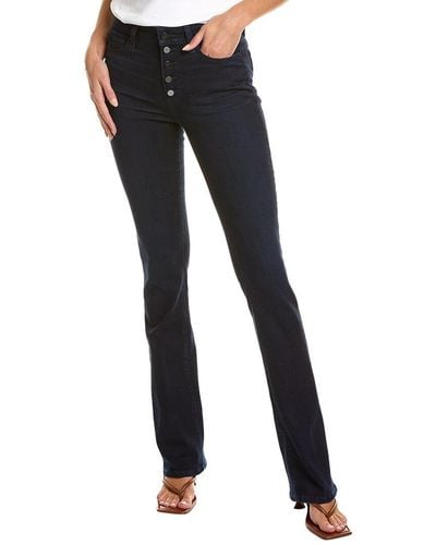 PAIGE Hourglass High-Rise Bootcut Jean - Black
