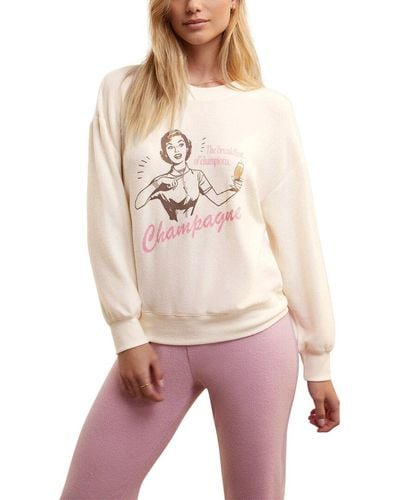 Z Supply Relaxed Champagne Sweatshirt - Multicolour