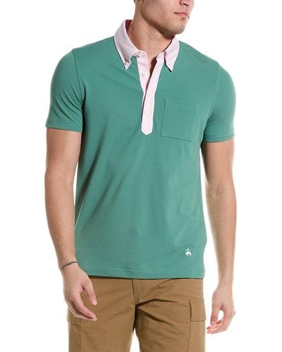 Brooks Brothers Oxford Polo Shirt - Green