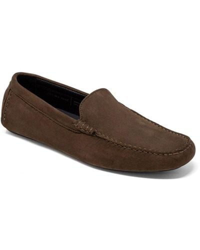 Piloti Officina Leather Loafer - Brown