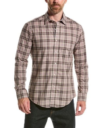 J.McLaughlin Gramercy Shirt - Brown