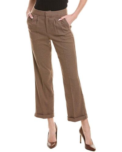 PAIGE Jia Trouser - Natural