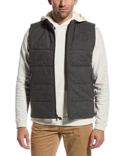 Brooks Brothers Quilted Vest - Black