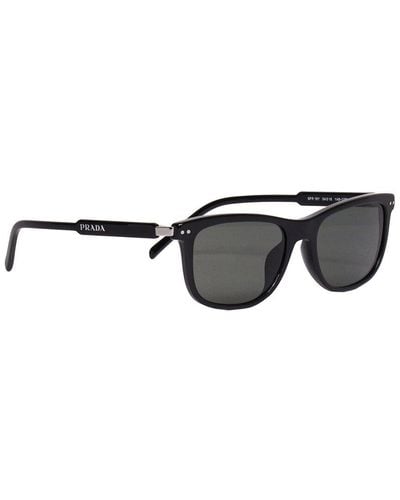 Prada Pr18ys 54mm Polarized Sunglasses - Black