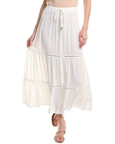 Rachel Parcell Midi Skirt - White