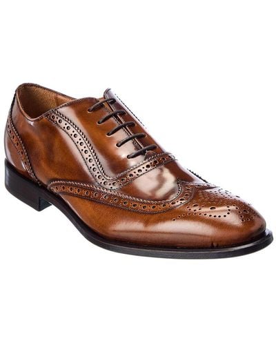 Antonio Maurizi Wingtip Leather Oxford - Brown