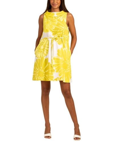 Trina Turk Thoreau Dress - Yellow