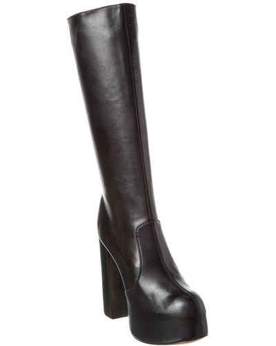 SCHUTZ SHOES Aberdeen Leather Boot - Black