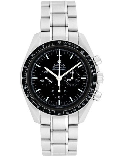 Omega Speedmaster Moonwatch Watch (Authentic Pre-Owned) - Metallic