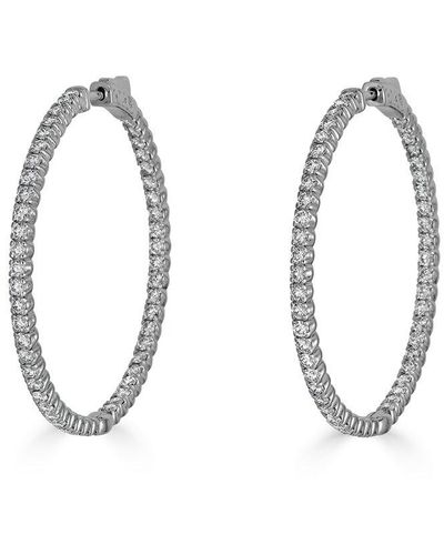 Monary 14k 4.05 Ct. Tw. Diamond Earrings - Metallic