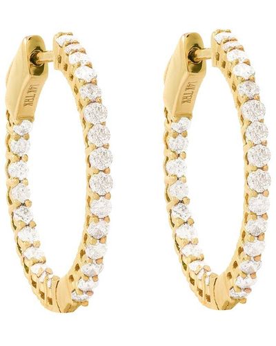 Diana M. Jewels Fine Jewelry 14k 1.00 Ct. Tw. Diamond Earrings - Metallic