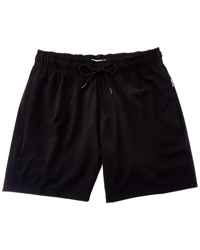 Onia Comfort-lined Swim Trunk - Black