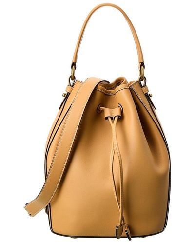 Michael Kors Bags | Michael Kors Medium Suri Bucket Messenger | Color: Black/Brown | Size: Os | Fashionbreeze1's Closet