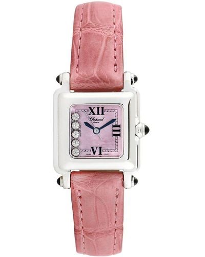 Chopard Sport Diamond Watch, Circa 2000S (Authentic Pre-Owned) - Pink