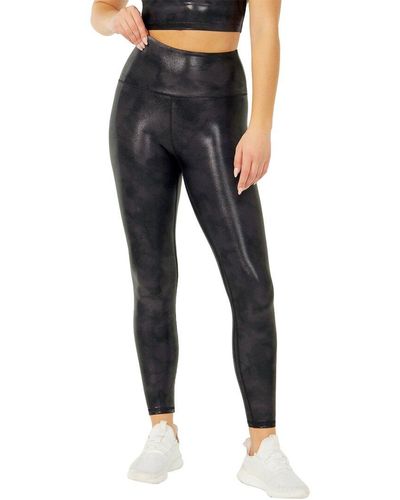 NWT Cycle House by Marika 25 Black Ombré Cheetah Chaser Leggings. Size XL