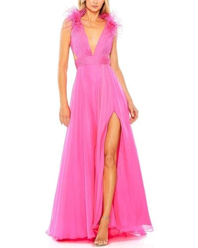 Mac Duggal A-line Gown - Pink