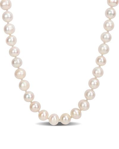 Rina Limor 7.5-8mm Pearl Strand Necklace - Multicolor