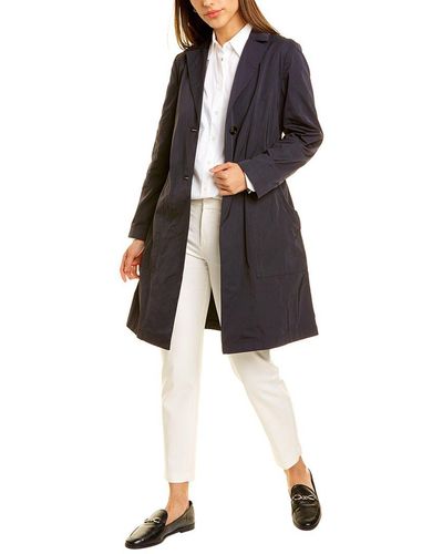Blue Peserico Coats for Women | Lyst
