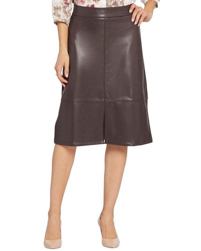 NYDJ A-line Skirt - Brown