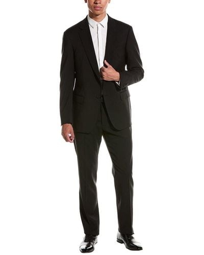 Emporio Armani G-Line 2Pc Wool Suit - Black
