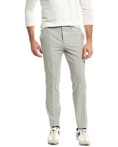 BOSS Wool-blend Trouser - Gray