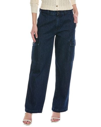 Madewell Low-slung Martindale Wash Cargo Jean - Blue