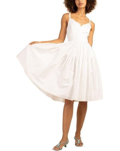 Trina Turk Bask Dress - White