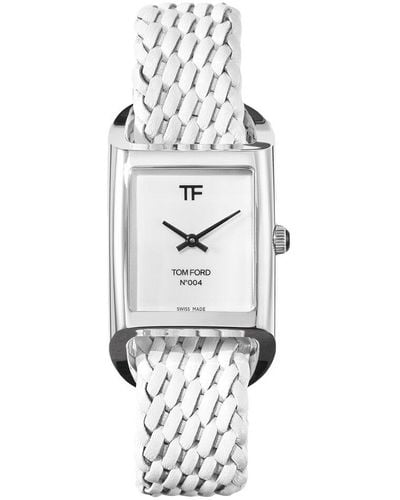 Tom Ford Unisex 004 Watch - White