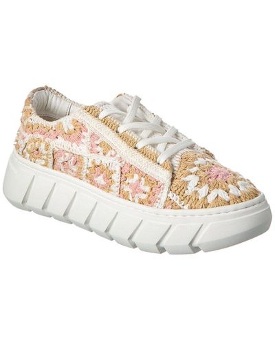 Free People Catch Me If You Can Crochet Trainer - Pink